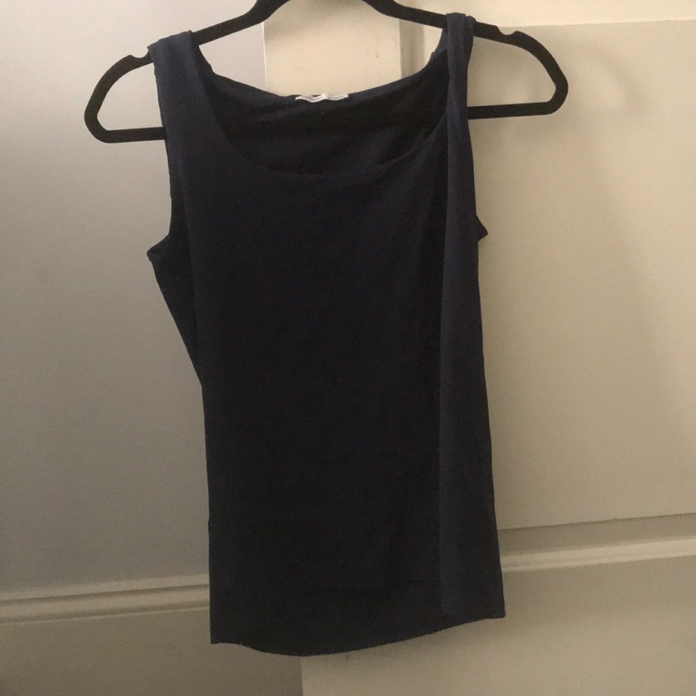 Blue Sleeveless Tank